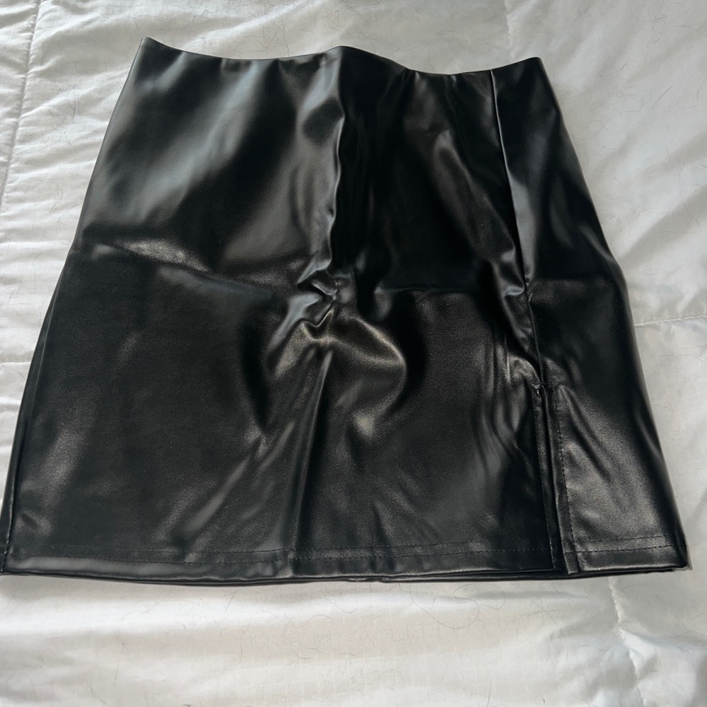 Leather Skirt